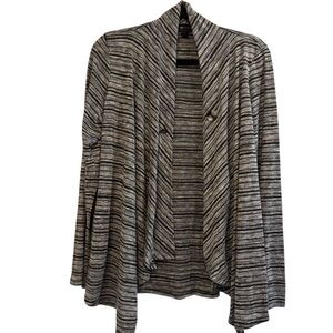 Striped‎ Gray Women's Sweater